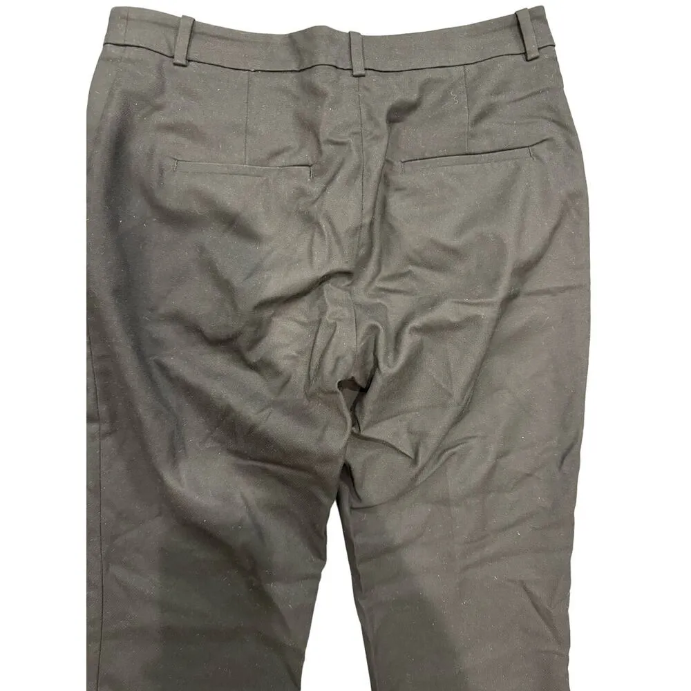 H&M Size 8 Black Dress Pants Slacks Straight Cut - Image 3