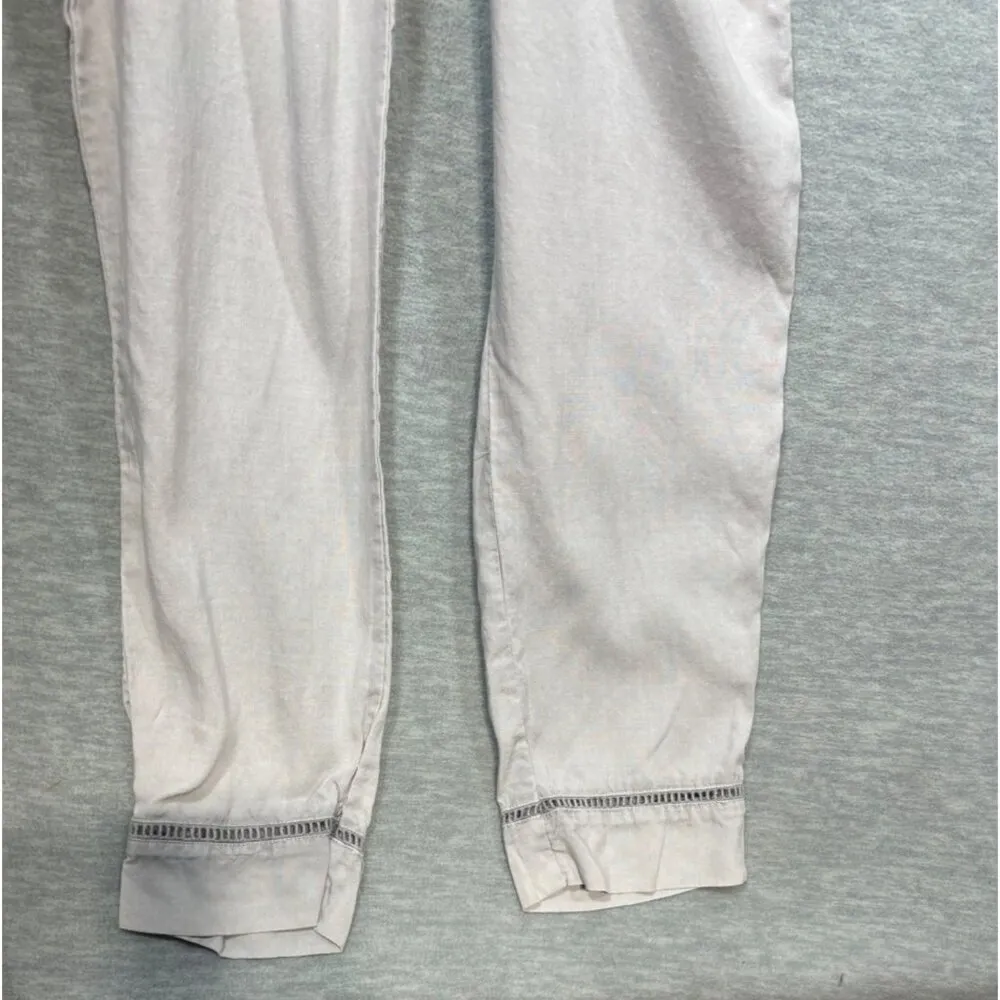 Anthropologie Cloth & Stone Womens‎ XS Light Gray Sleeveless Jumpsuit Romper - Image 3