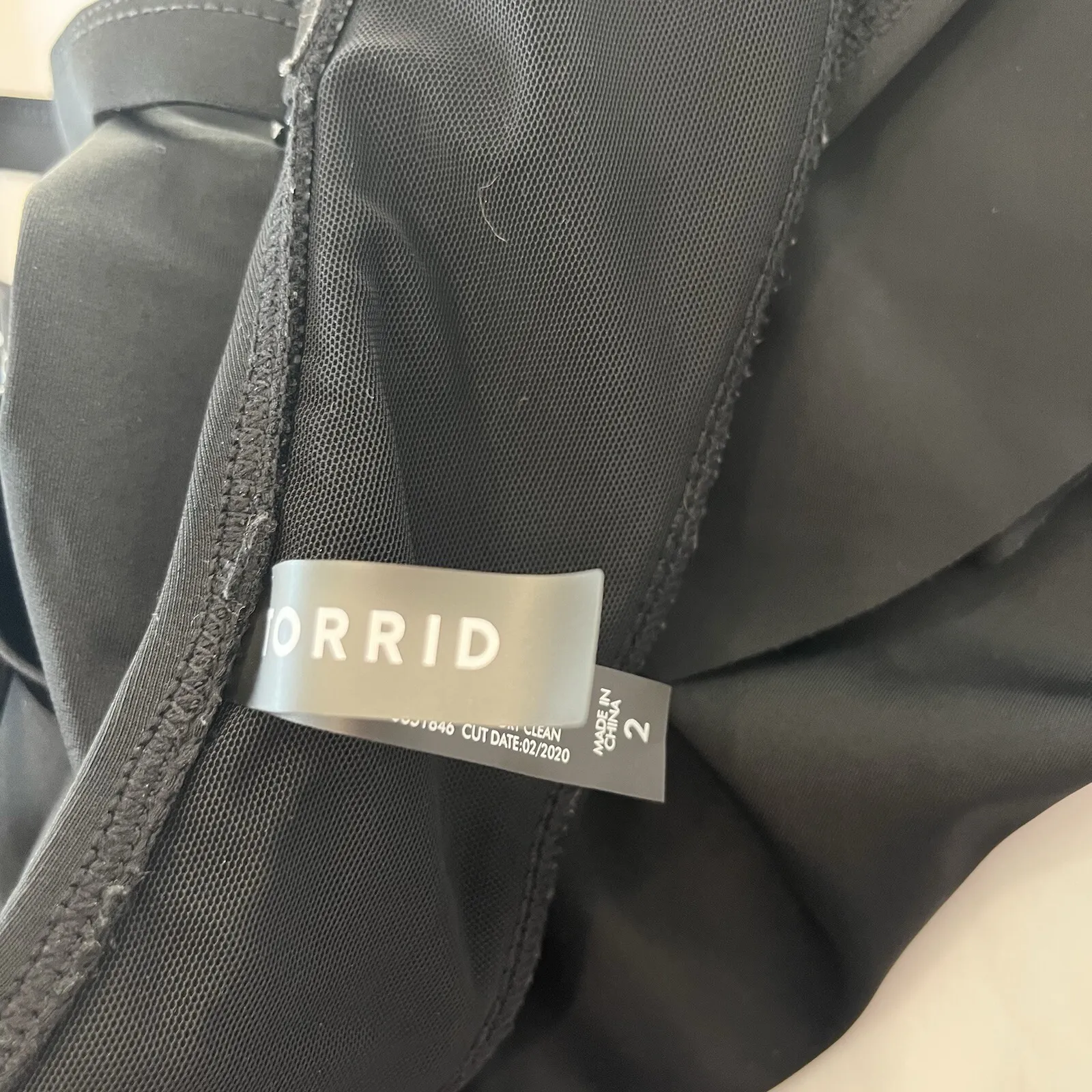 Torrid Black Adjustable Convertible Wireless Straight Flounce Bikini Top Size 2X - Image 15