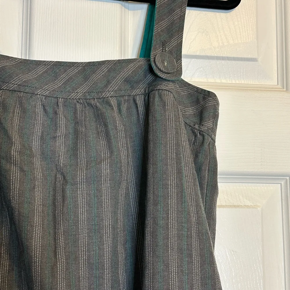 Hurley Gray Striped Mini‎ Dress - Image 2