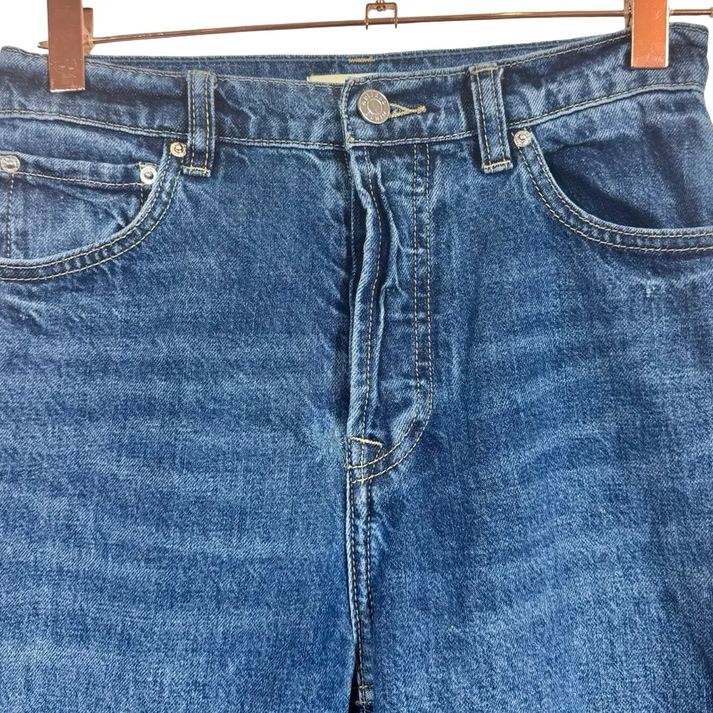 GRLFRND The Brooklyn High Rise Loose Straight Wide Leg Jeans in Humboldt - Image 11