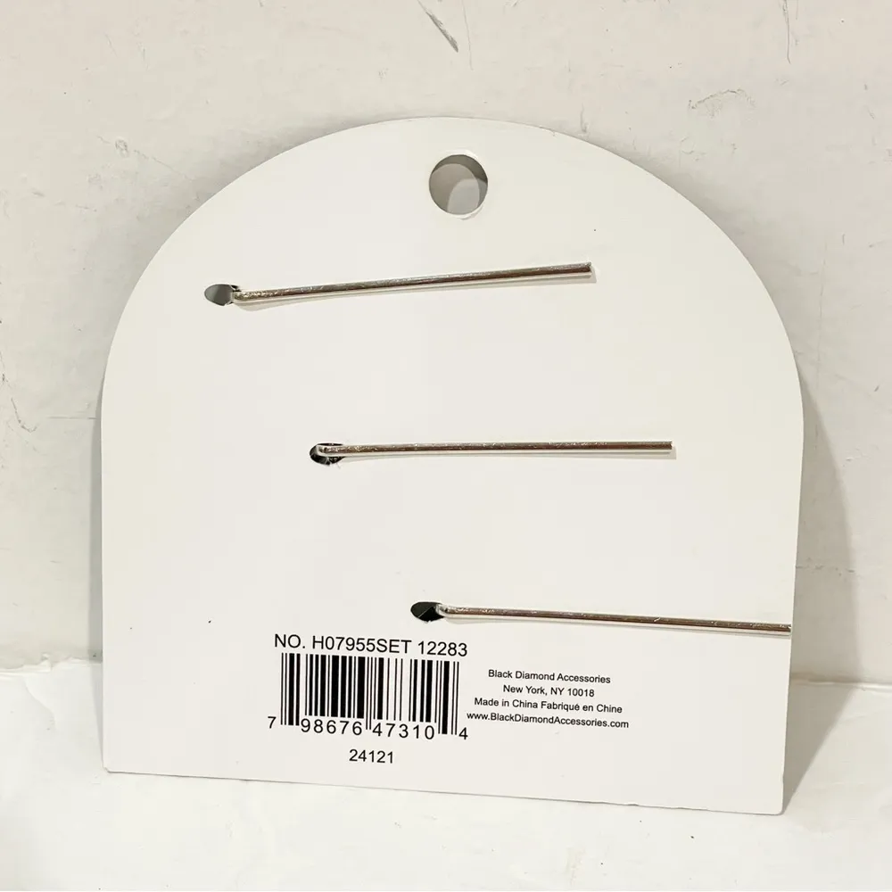 Spirit  Halloween Silver Tone Jeweled Spider Hair Barrette NEW - Image 2