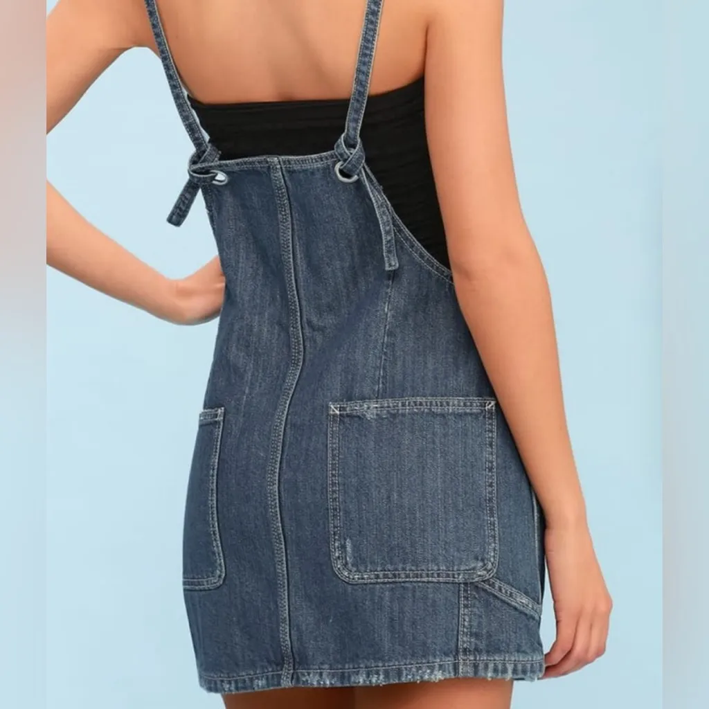 We The Free Sunset Love Denim Jumper
Skirt Overalls XS - Image 2