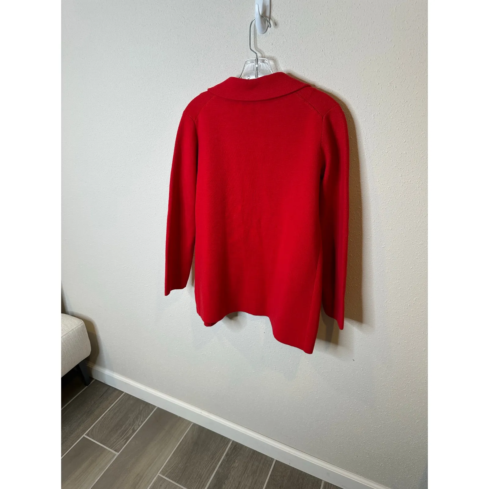 M‎ Magaschoni Red knit blazer - Image 3