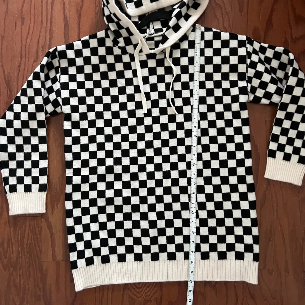 Checkered board Wool Hoodie Size undefined - Image 4