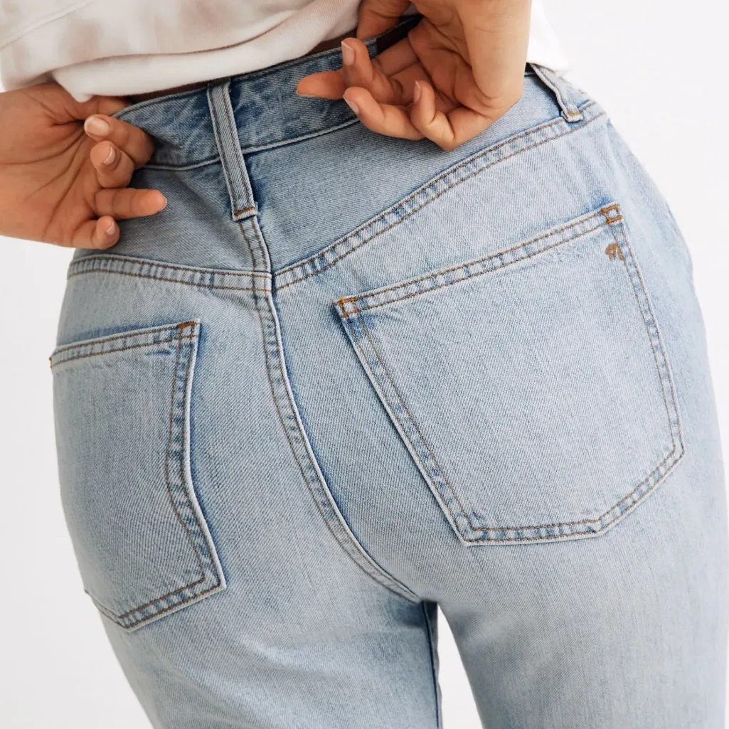 Madewell Women's High Rise Light Wash The Perfect Curvy Vintage Jeans - Image 2