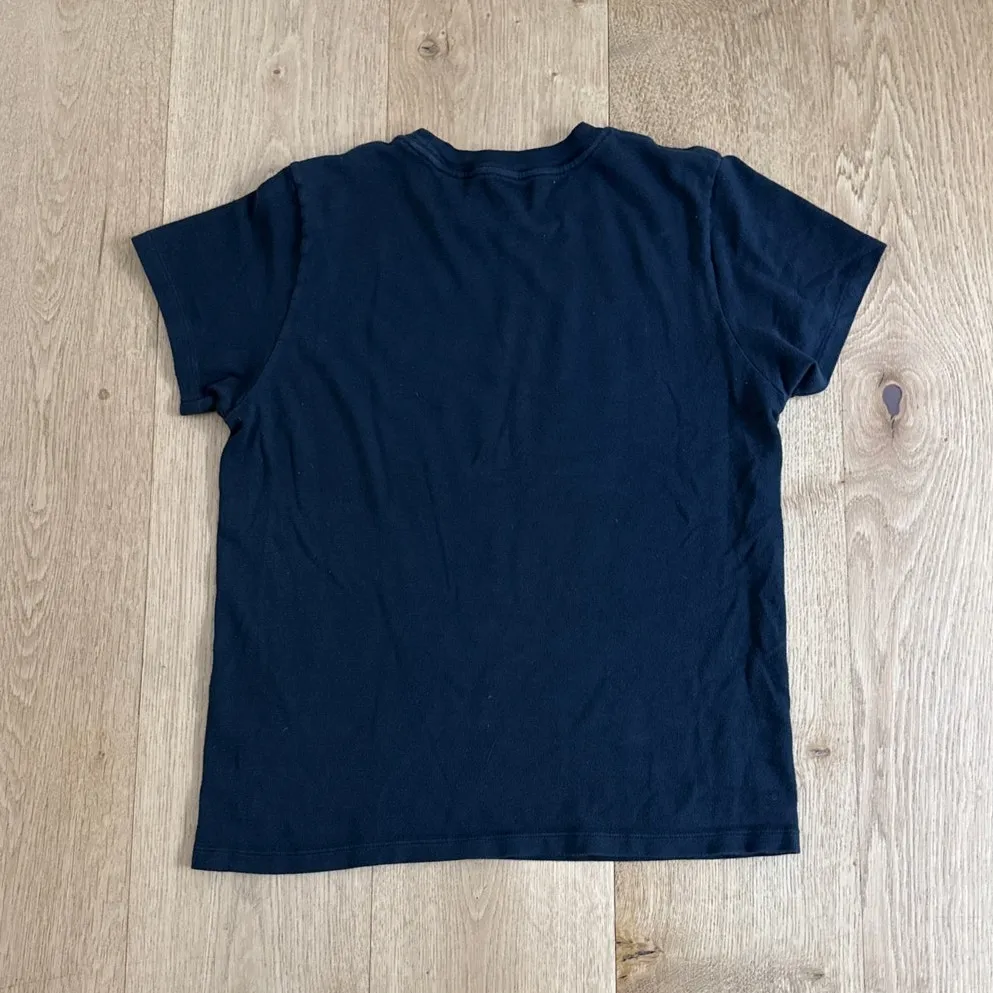 Brandy Melville J Galt Cowboys 33 Baby Tee SIze OS in Black White - Image 3