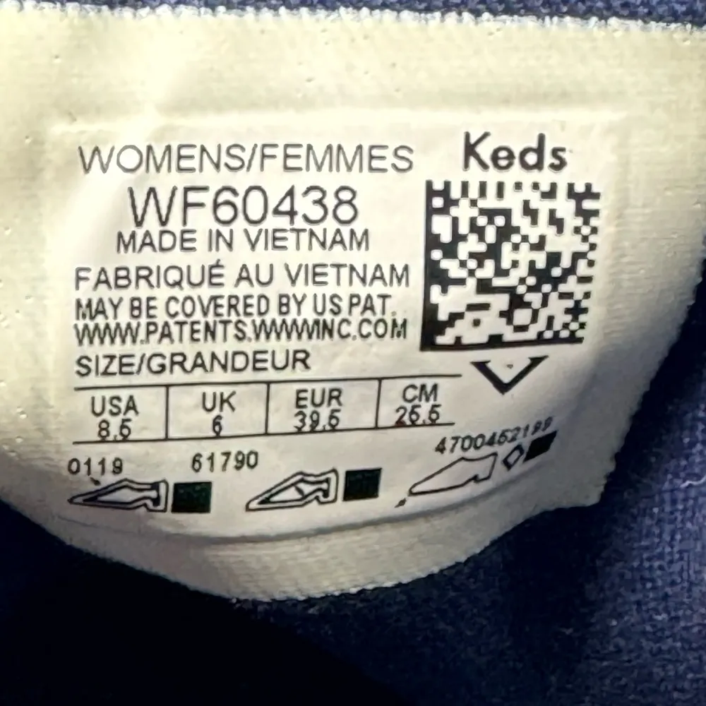 Keds Women's Maven Twill Sneakers Crepe Blue Size 8.5M - Image 9