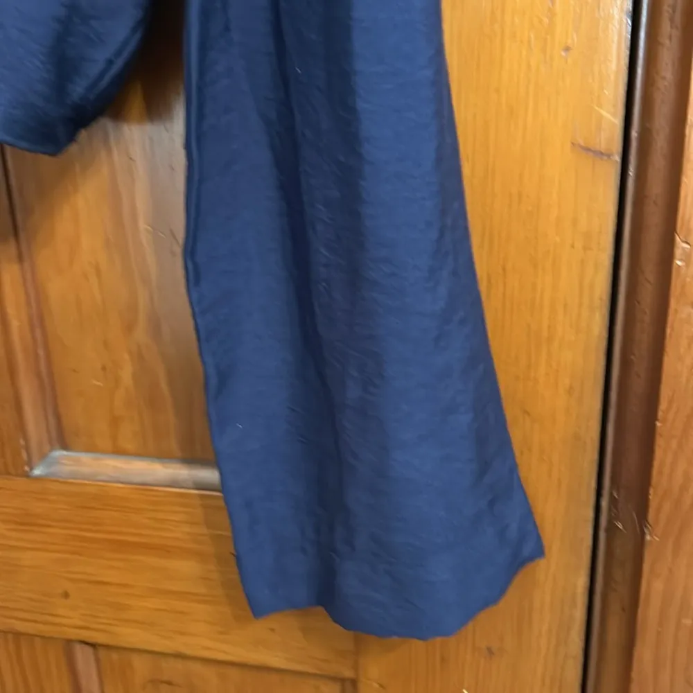 Navy Blue Free People Long Sleeve Button Crop Top, Size Small, NWT!! So cute ☺️ - Image 8