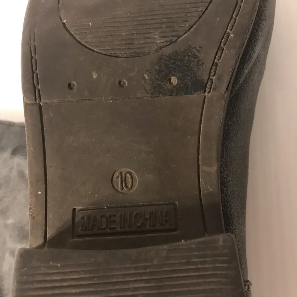 Journee Collection gray red tall boots women size 10 - Image 8