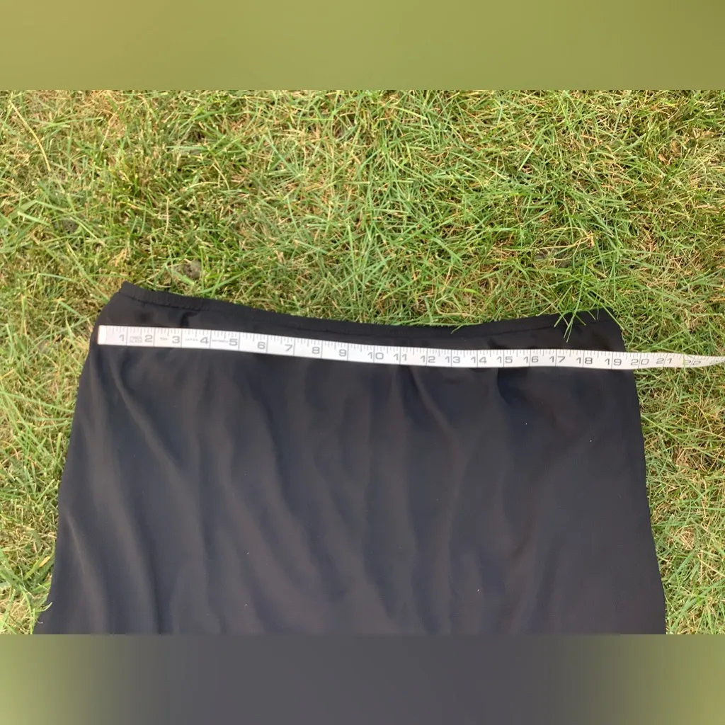 Dressy midi skirt 💖 Black Size XL - Image 4