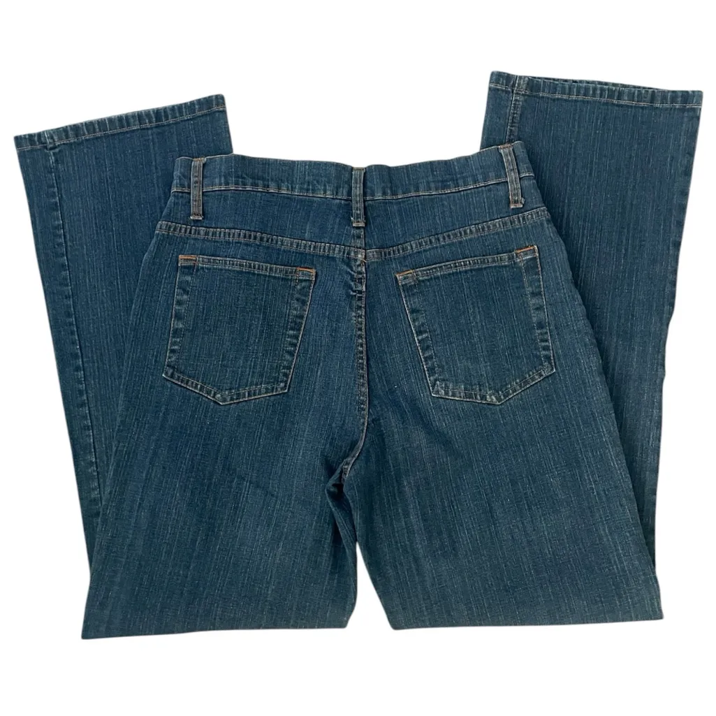 Bill Blass Denim Jeans Boot Cut Stretch Blue Cotton Women's Size 6P Petite - Image 4