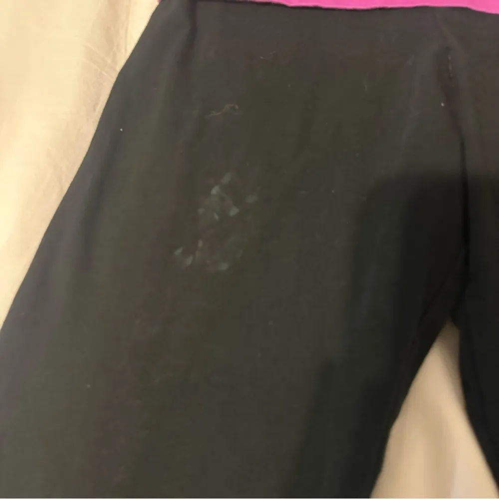 Y2K Vintage Victoria’s Secret Foldover Capri leggings - Image 2