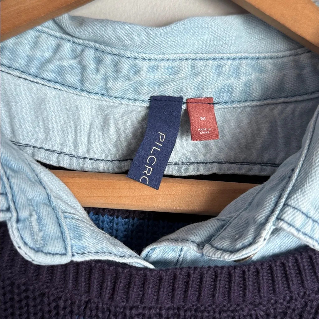 NEW Anthropologie PILCRO Layered Twofer Sweater - Image 7