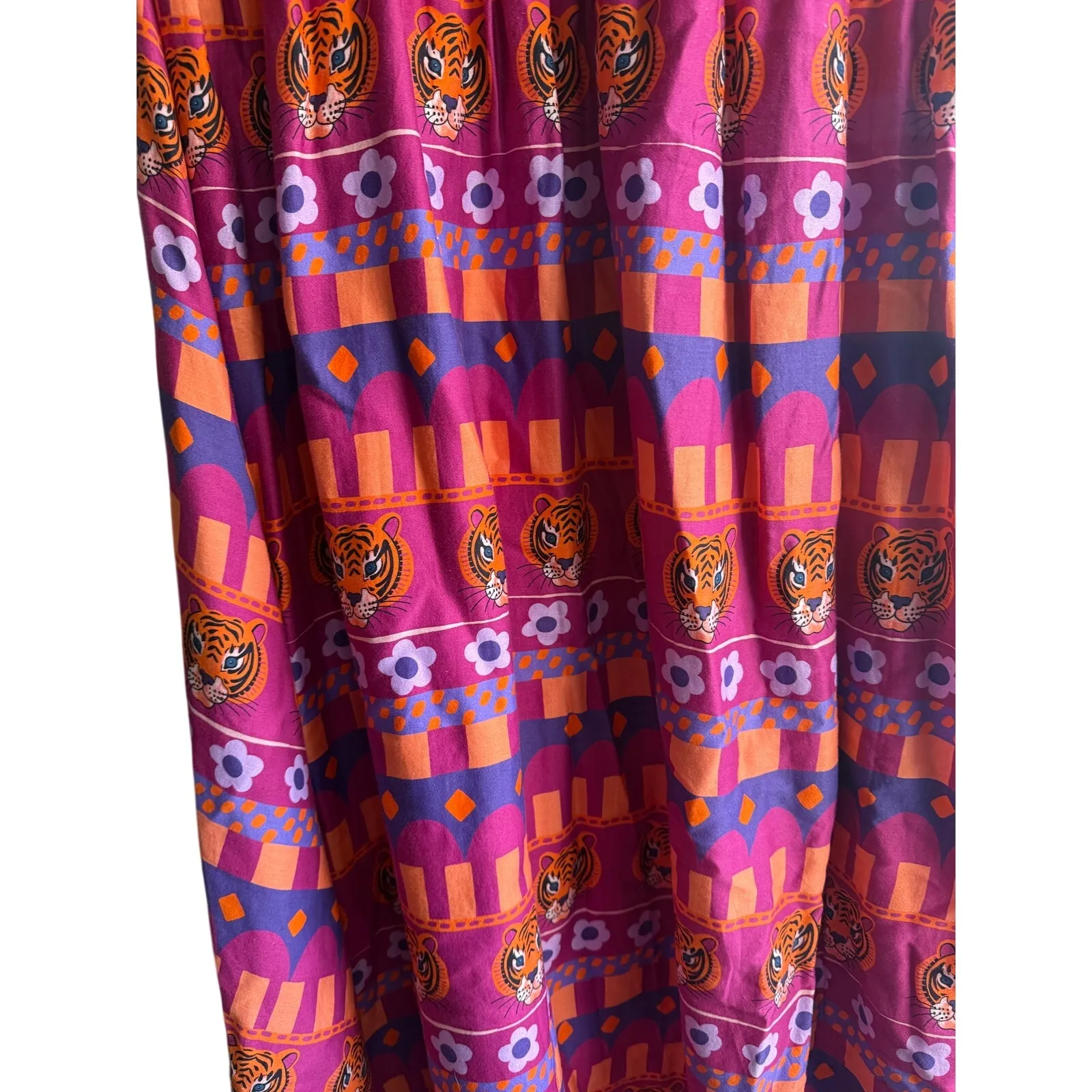 BRITON COURT NEW WITH TAGS DRESS SIZE LARGE MADE IN INDIA CLEMSON GAME DAY - Image 7