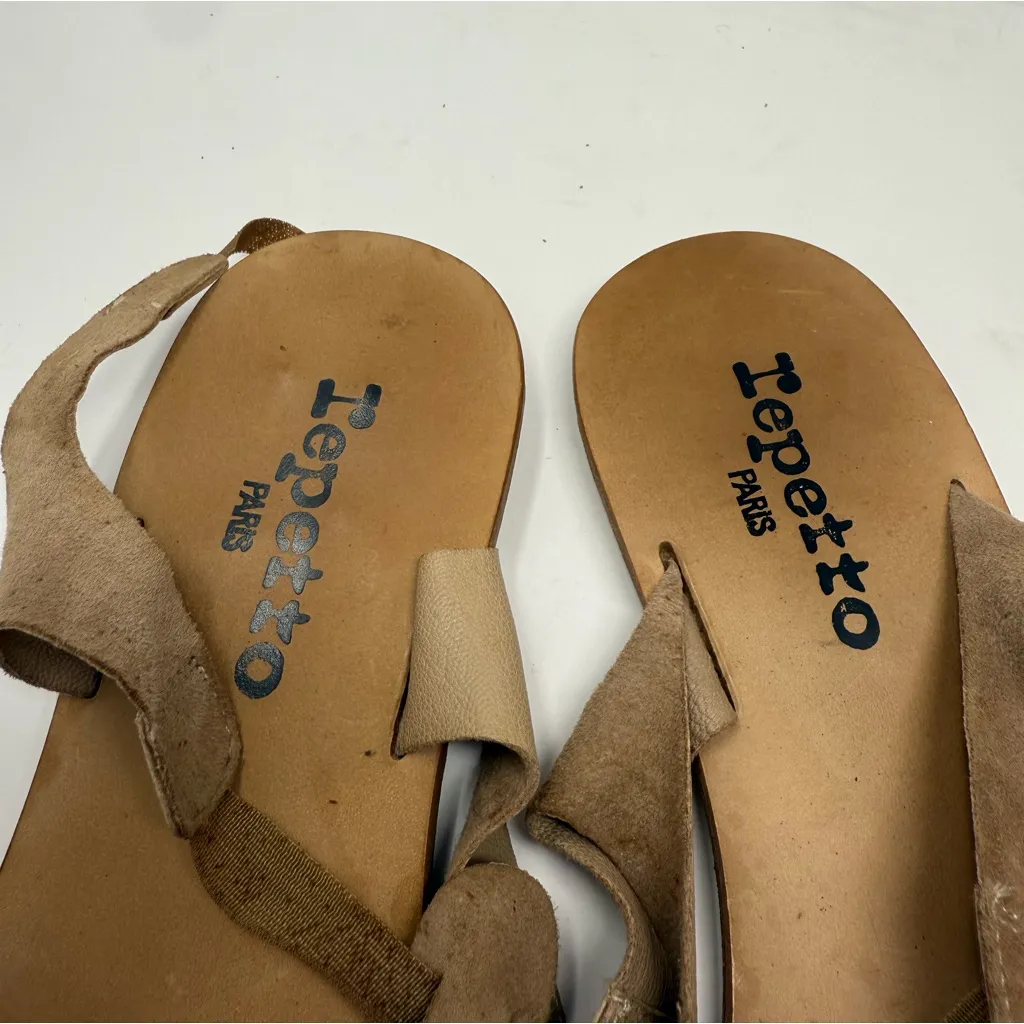 Repetto Paris T Strap Sandals Size US 8 - Image 6