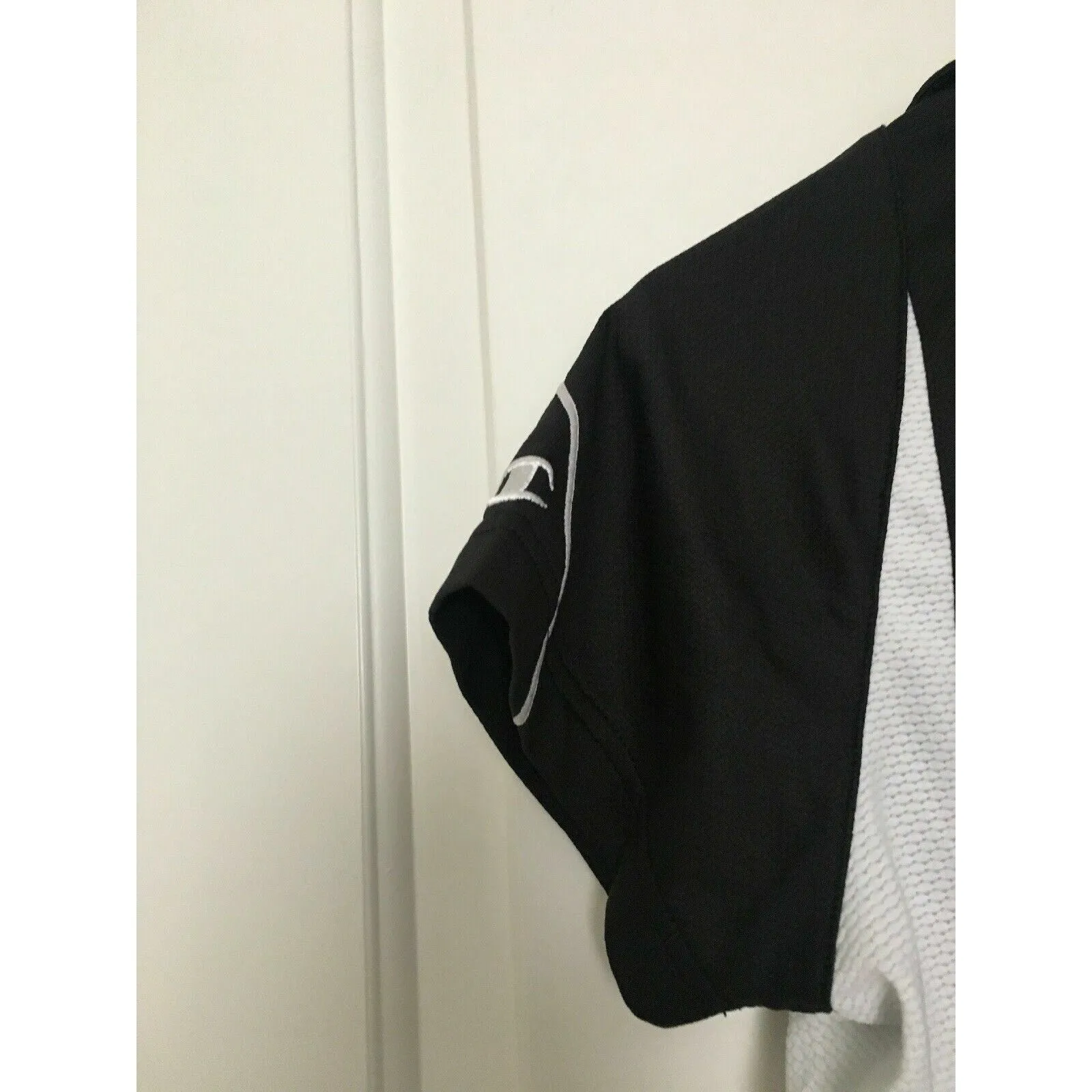 Champion Double Dry Activewear Polo Shirt Women's Size Small Blue & White - Image 9