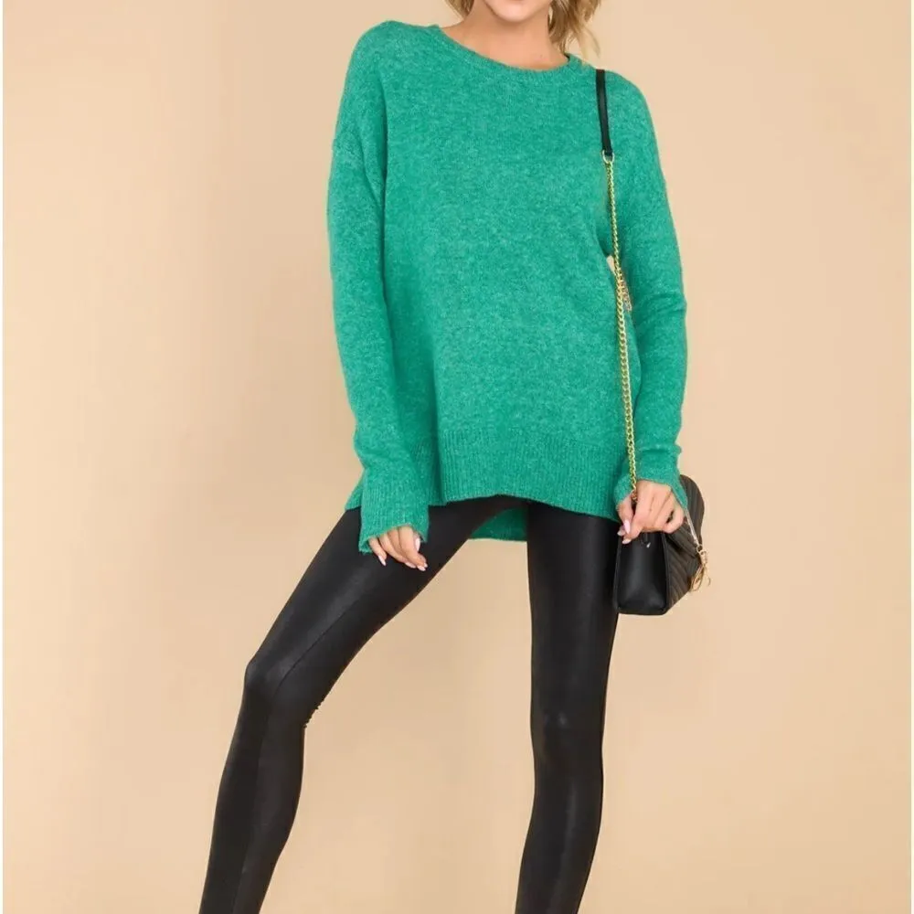 Relaxed Fit Crewneck‎ Sweater - Image 6