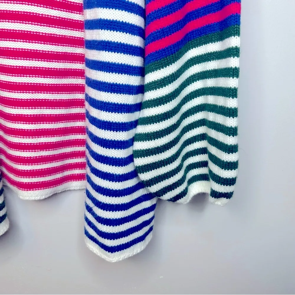 Andree by Unit Marquee Lights Striped Cardigan Size 2X - Image 7