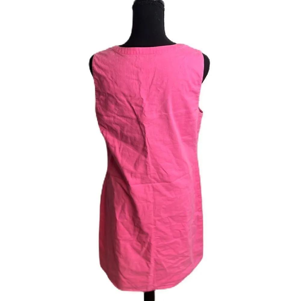 #512 VINEYARD VINES Linen Blend Mini Dress - Image 2