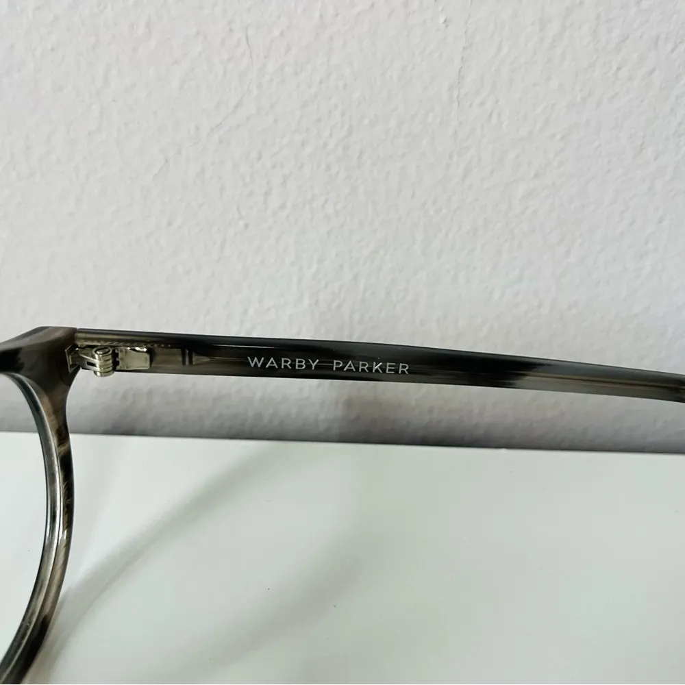 Warby Parker Watts M - Medium Round Eyeglasses Frames 49-18-145 Greystone New - Image 6
