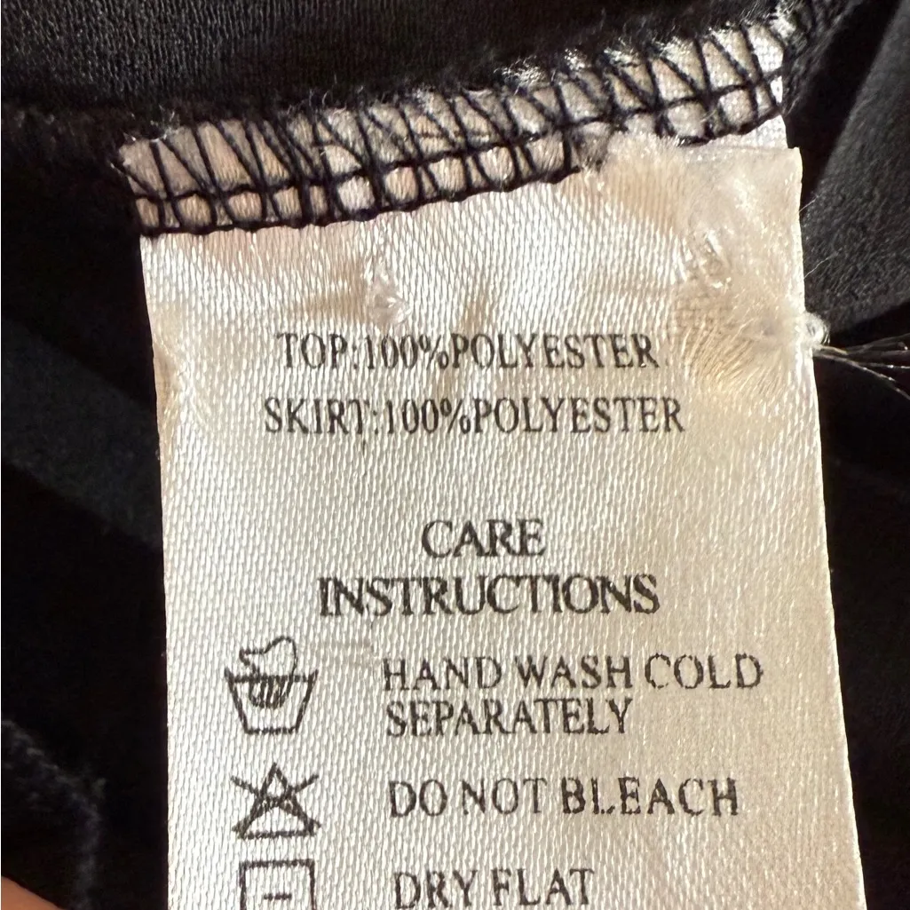 Metal Rocks NWT Pleated Skull Maxi Dress with Side Zipper - Image 7