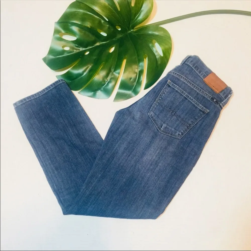 Lucky Brand  Jeans Mollie Crop Distressed Denim - Image 5