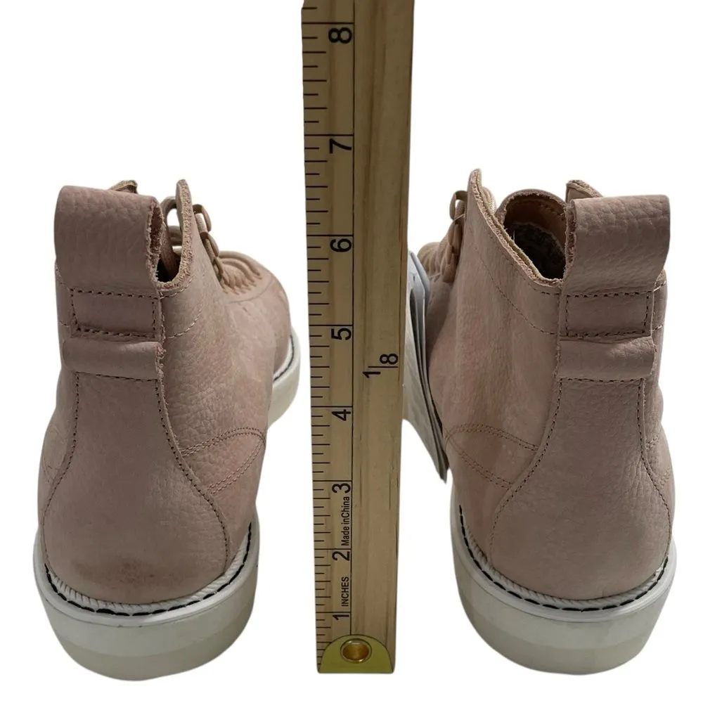 NWT Adidas Super Star Pink Boots Women’s‎ Size 7 High Top Leather B37816 Shoes - Image 5