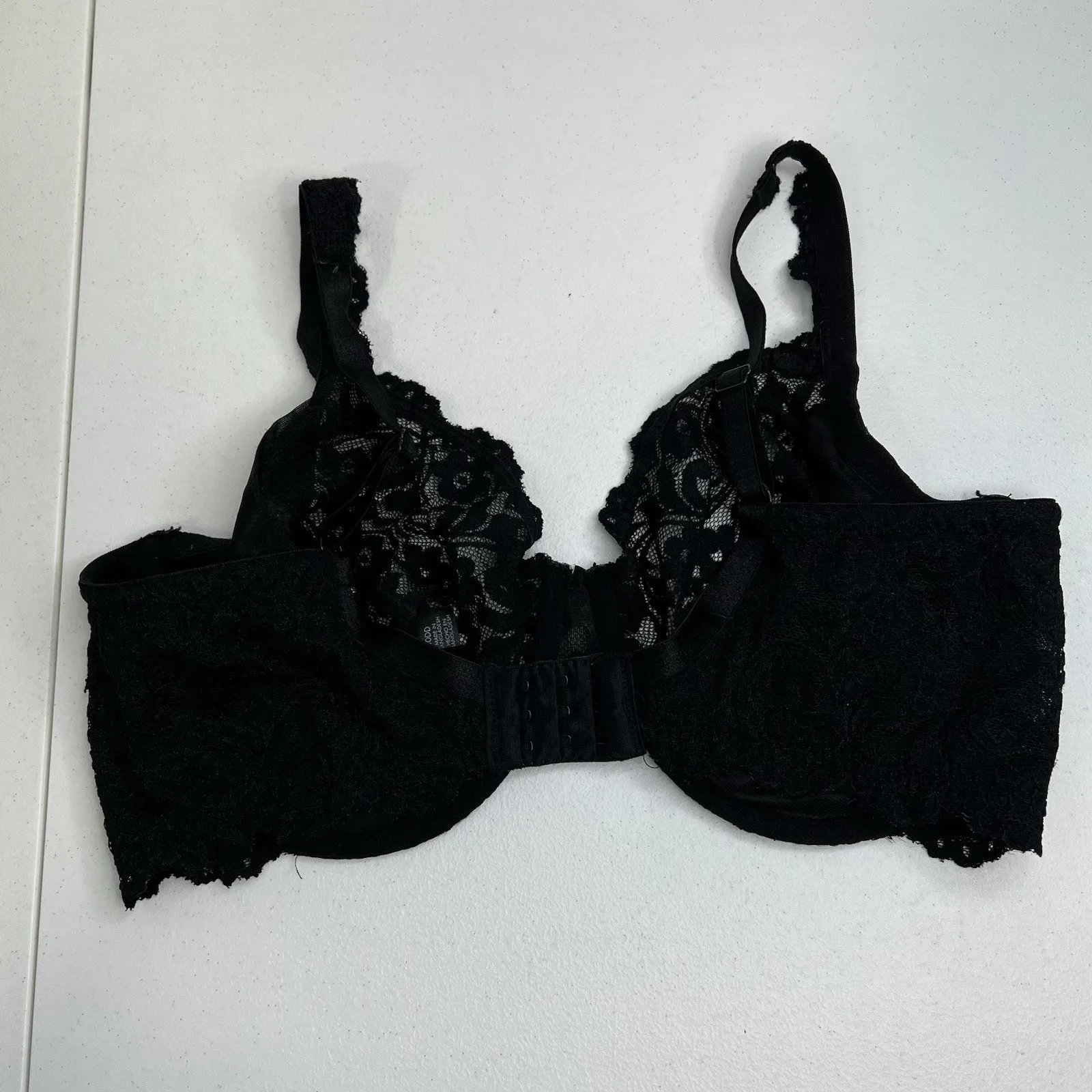 Smart And Sexy 40DD Bra Signature Lace Unlined Underwire In Black SA964 - Image 5