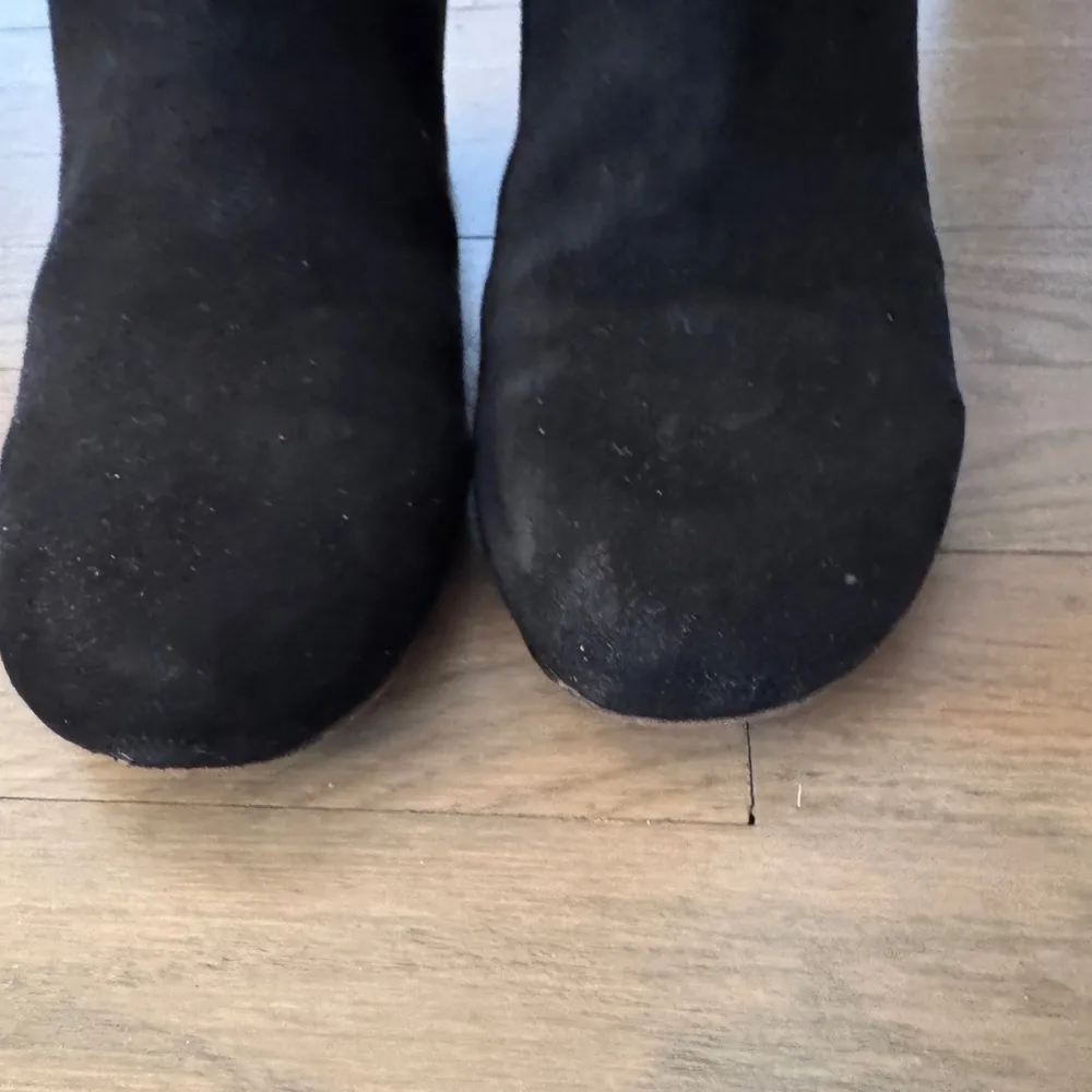 Sam Edelman Women's Vinney Boot Size 7 Block Heel Tall Black Stretch - Image 8