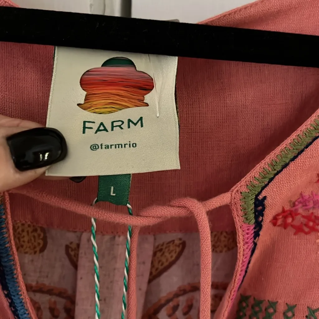 Farm Rio  ❤️🤎💚🩵💛 NWT Large - Image 4