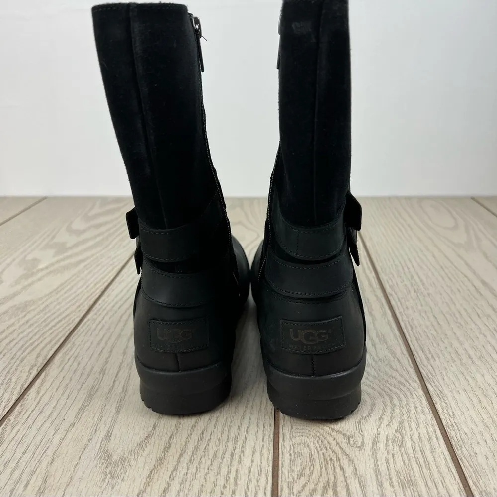 Lorna Buckle Detailed Boots US6.5 Women's Black $190 - Image 7