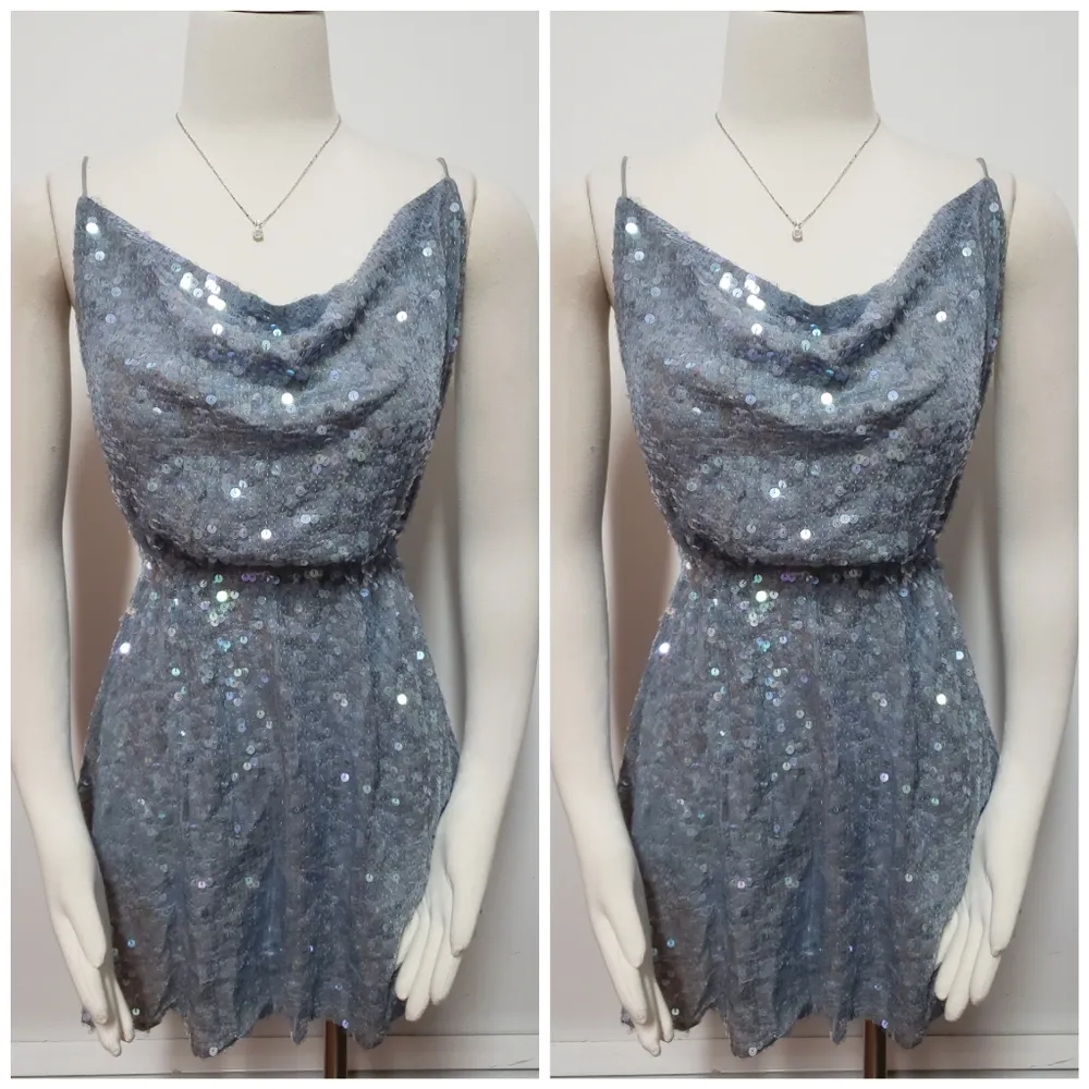 Free People Shimmerfest Mini Dress - Image 4