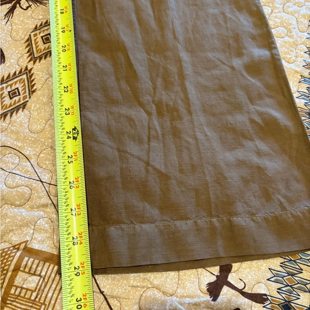 Lauren Ralph Lauren women's linen and silk blend
pants size 6P - Image 7