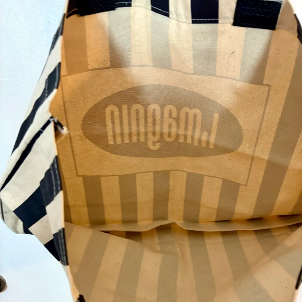 Vintage I. Magnin Canvas Tote Bag NWT - Image 3