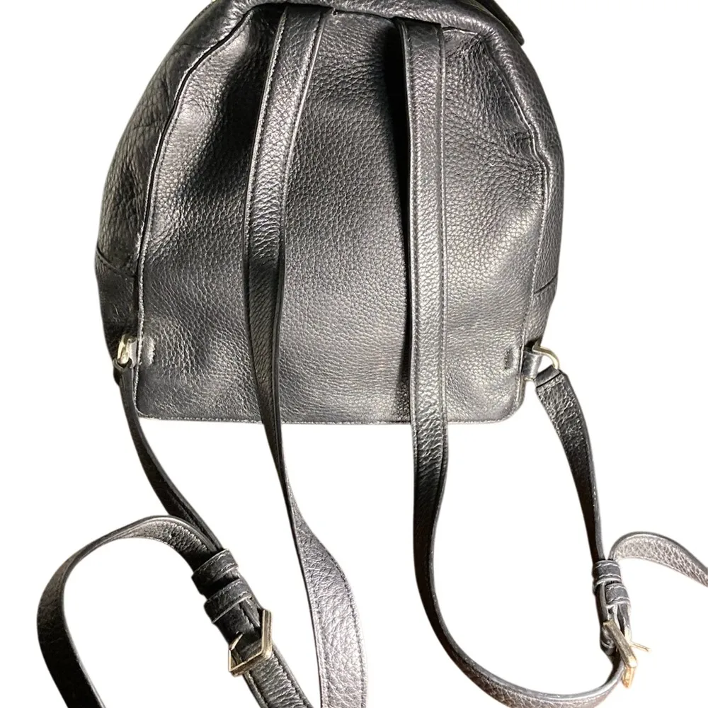 Kate Spade  Black Leather Backpack - Image 2