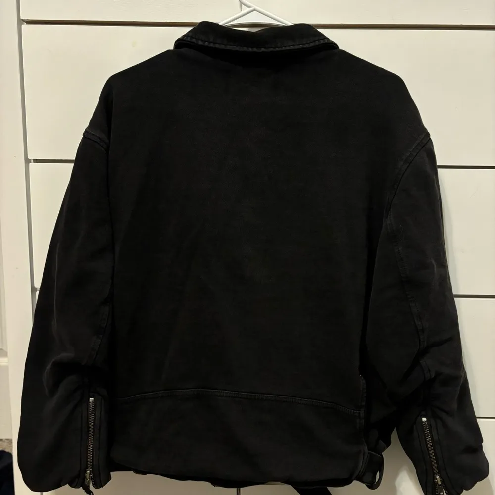 Free People Rebel Knit Oversized Moto Jacket - Image 4