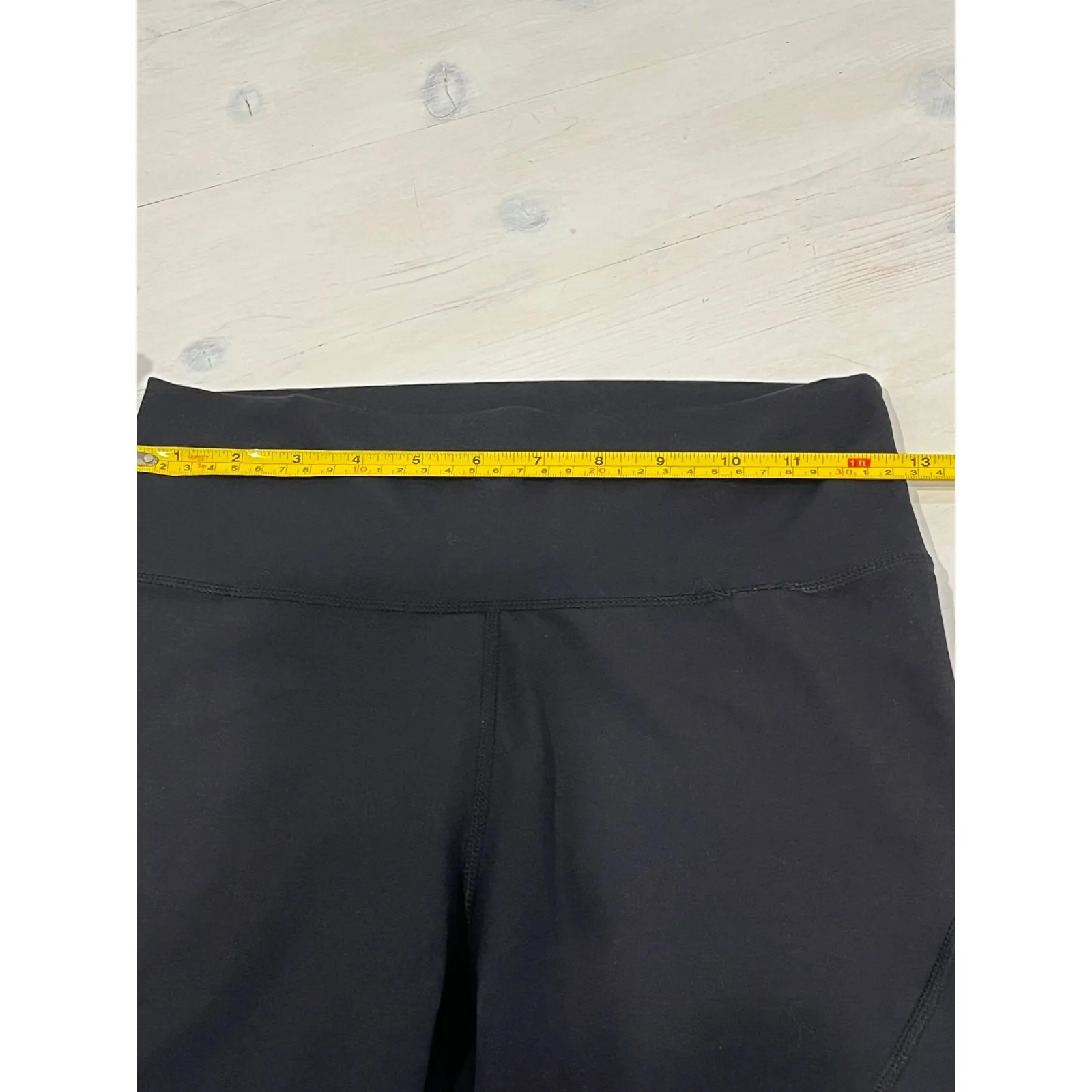 Adidas Training Leggings Mesh Panels‎ 3-Stripes Athletic Gym Black Size S - Image 6