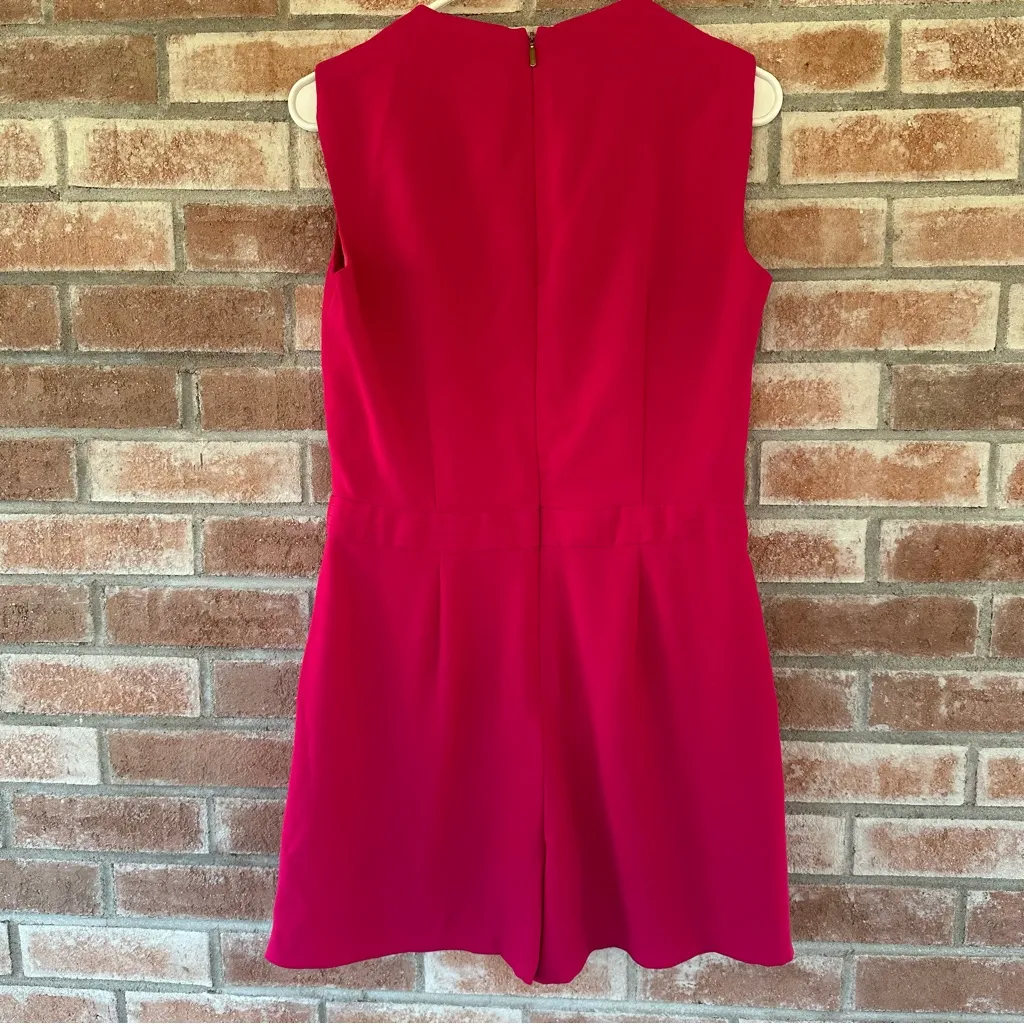 Trina Turk Zoria Romper Hot Pink One Piece Women’s 8 Barbie - Image 8