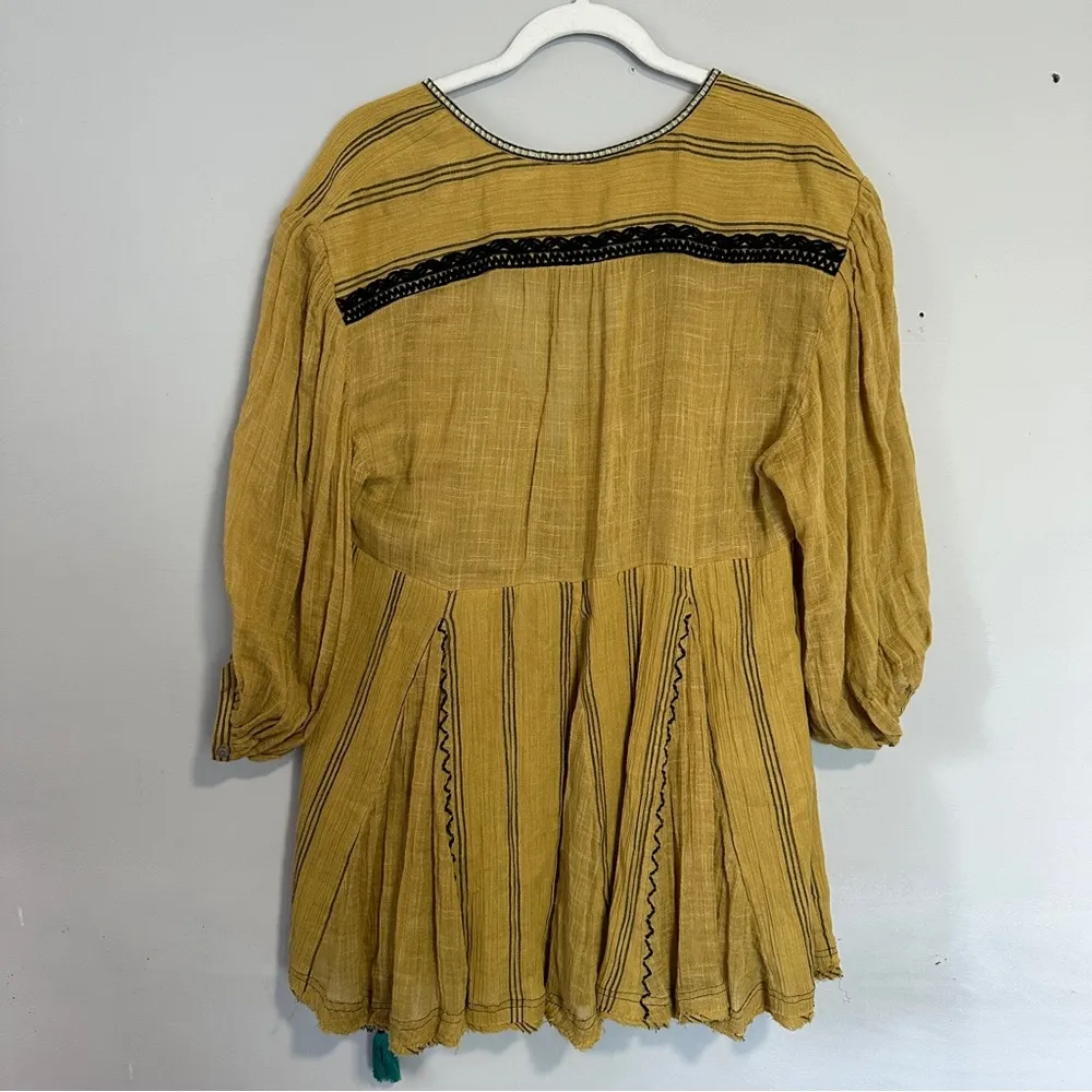Free People Sabeena Embroidered Tunic Top NEW - Image 8