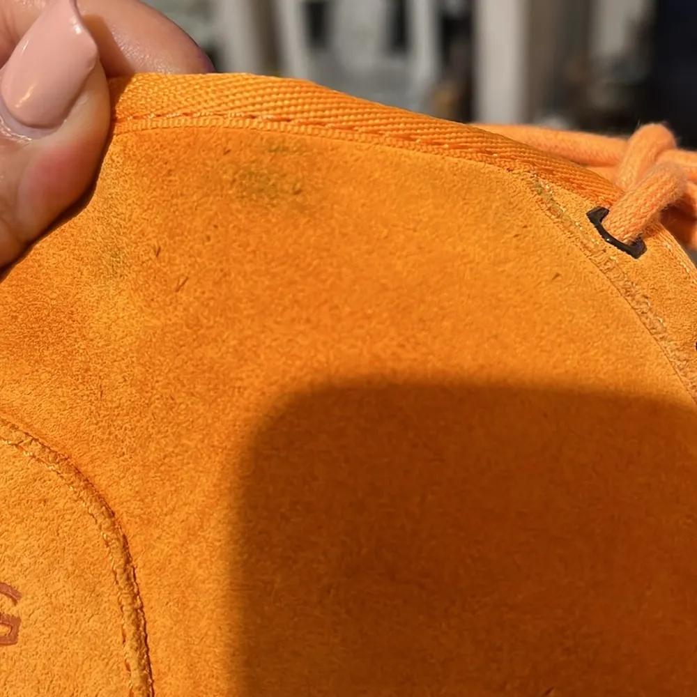 UGG NEUMEL  ANKLE BOOTS SUEDE COLIFORNIA POPPY WOMEN 5 orange - Image 4