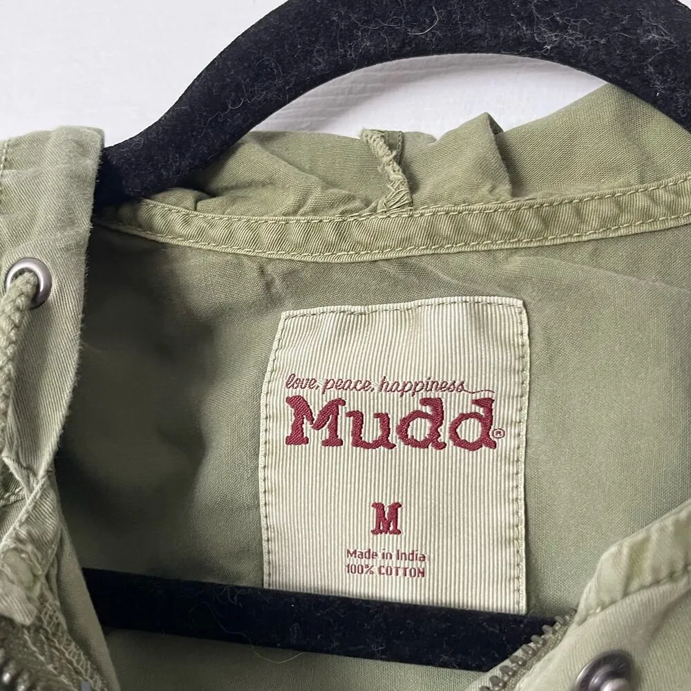 Mudd Hooded Snap Vest - Size M - Image 3
