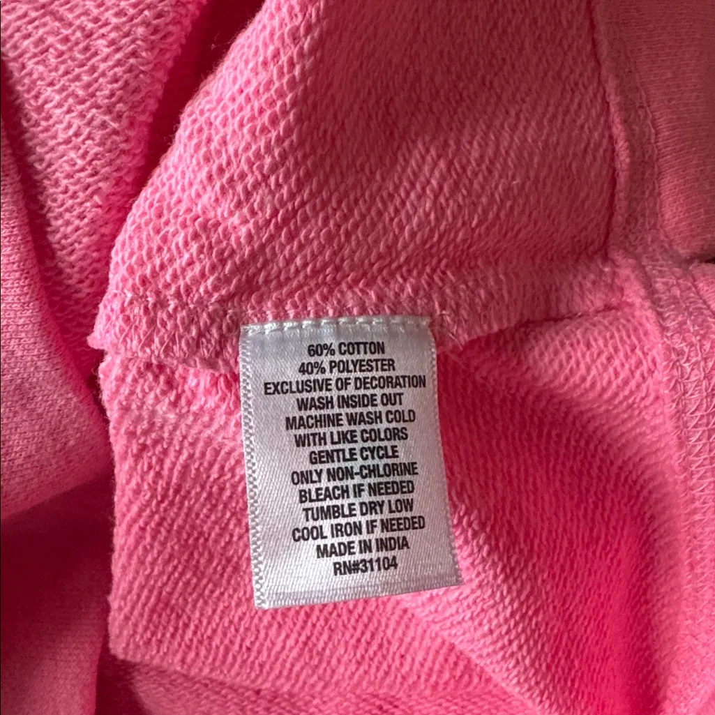 Cabana by Crown & Ivy Pink Sweat Dress SIZE M - Image 6