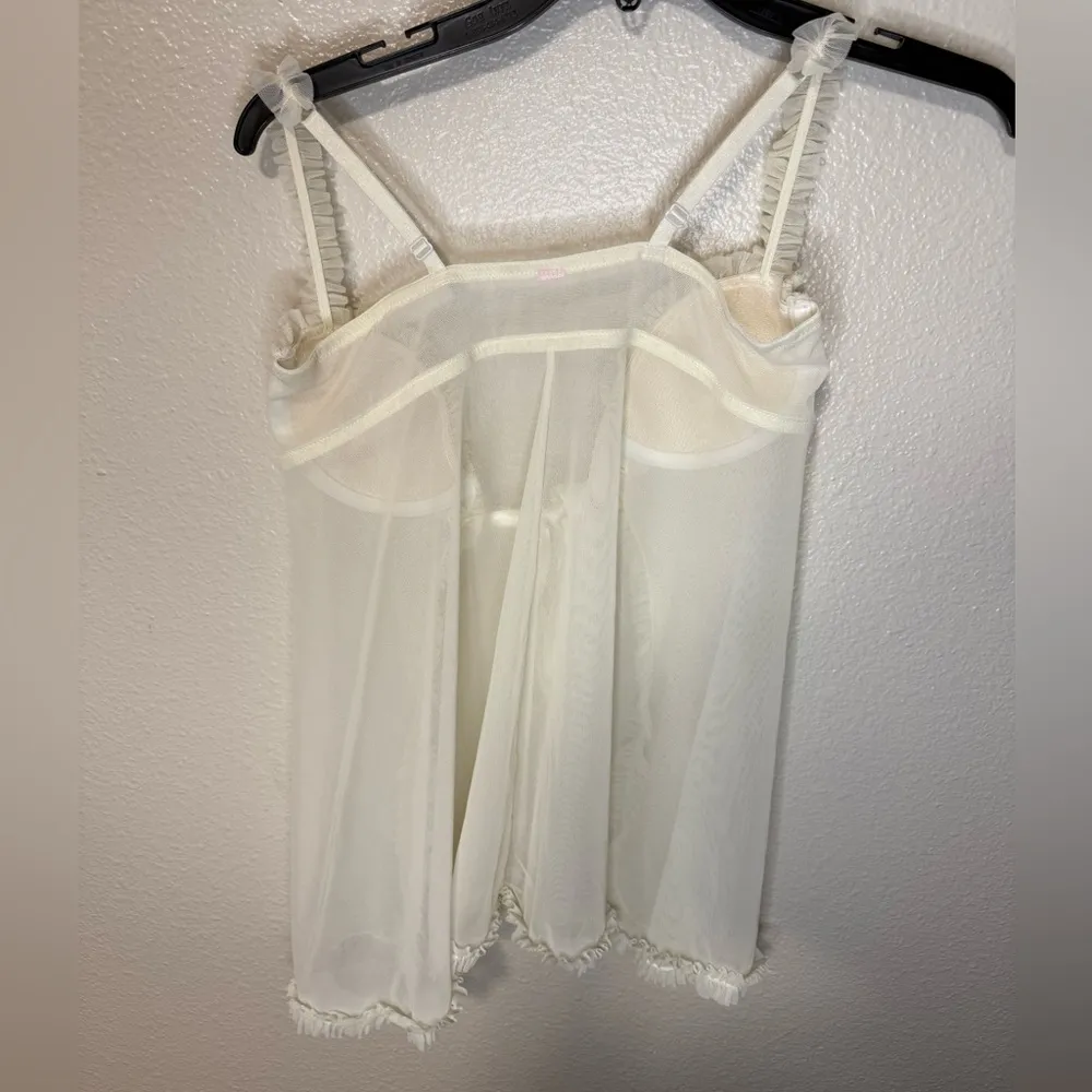 Victoria's Secret Womens Sexy Little Things Lacey Fly Away Sequin Lingerie - Image 5