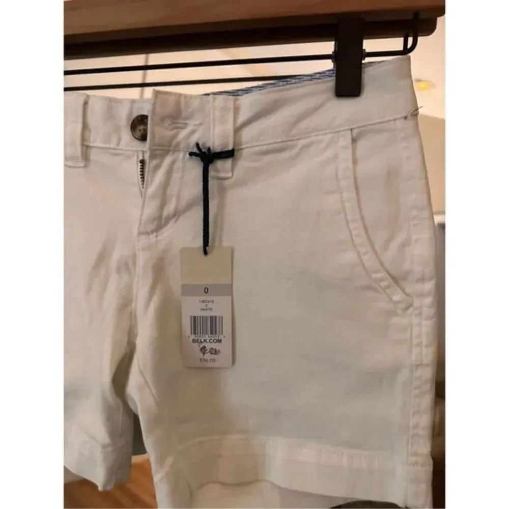 Red Camel Red‎ Camel White 5’ Shorts Size 0 NWT - Image 2