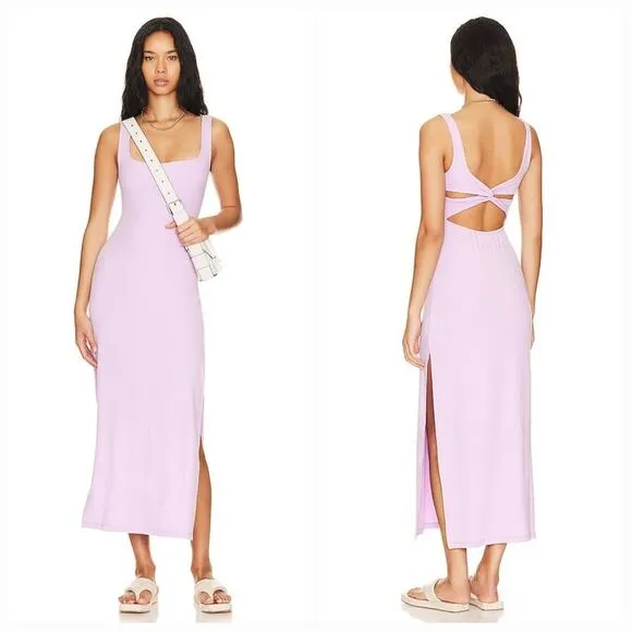 L*SPACE Mara Midi Dress in Lily Large - Image 2
