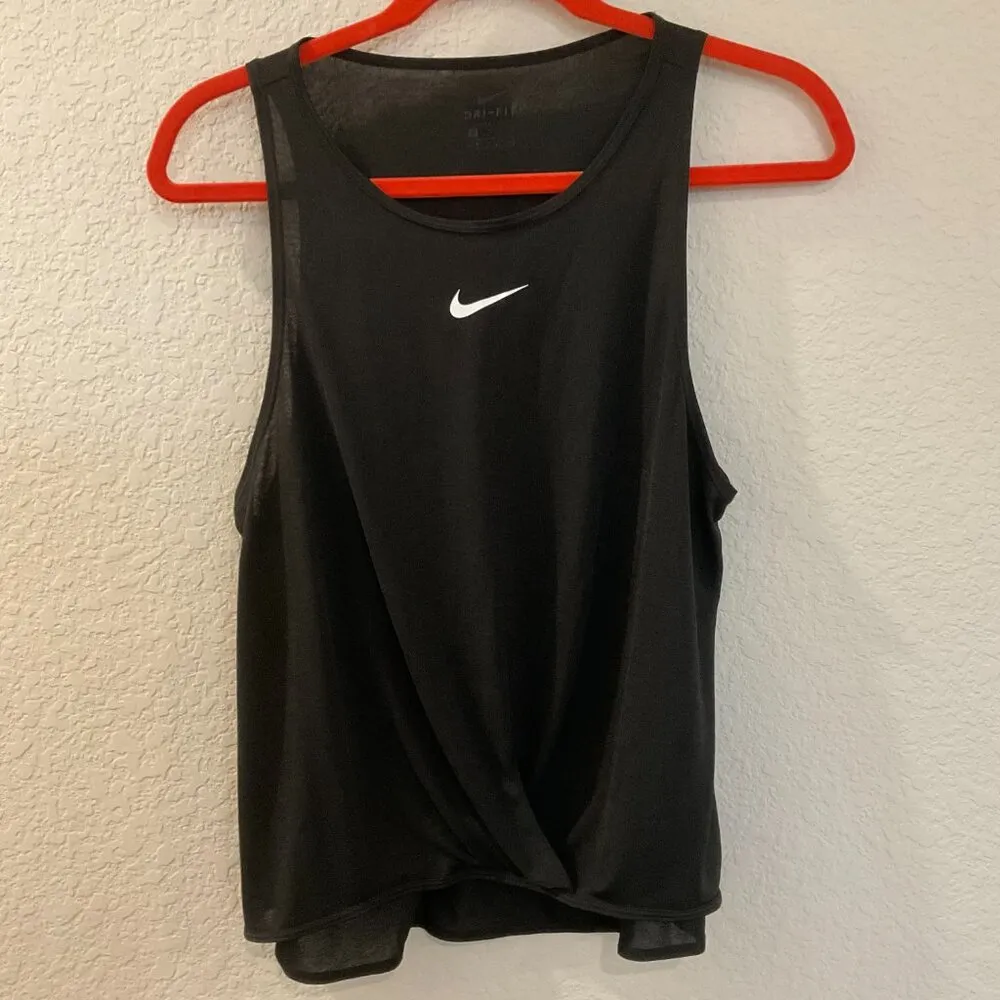 Nike Icon Clash Tank Top Black Just Do It - Image 3