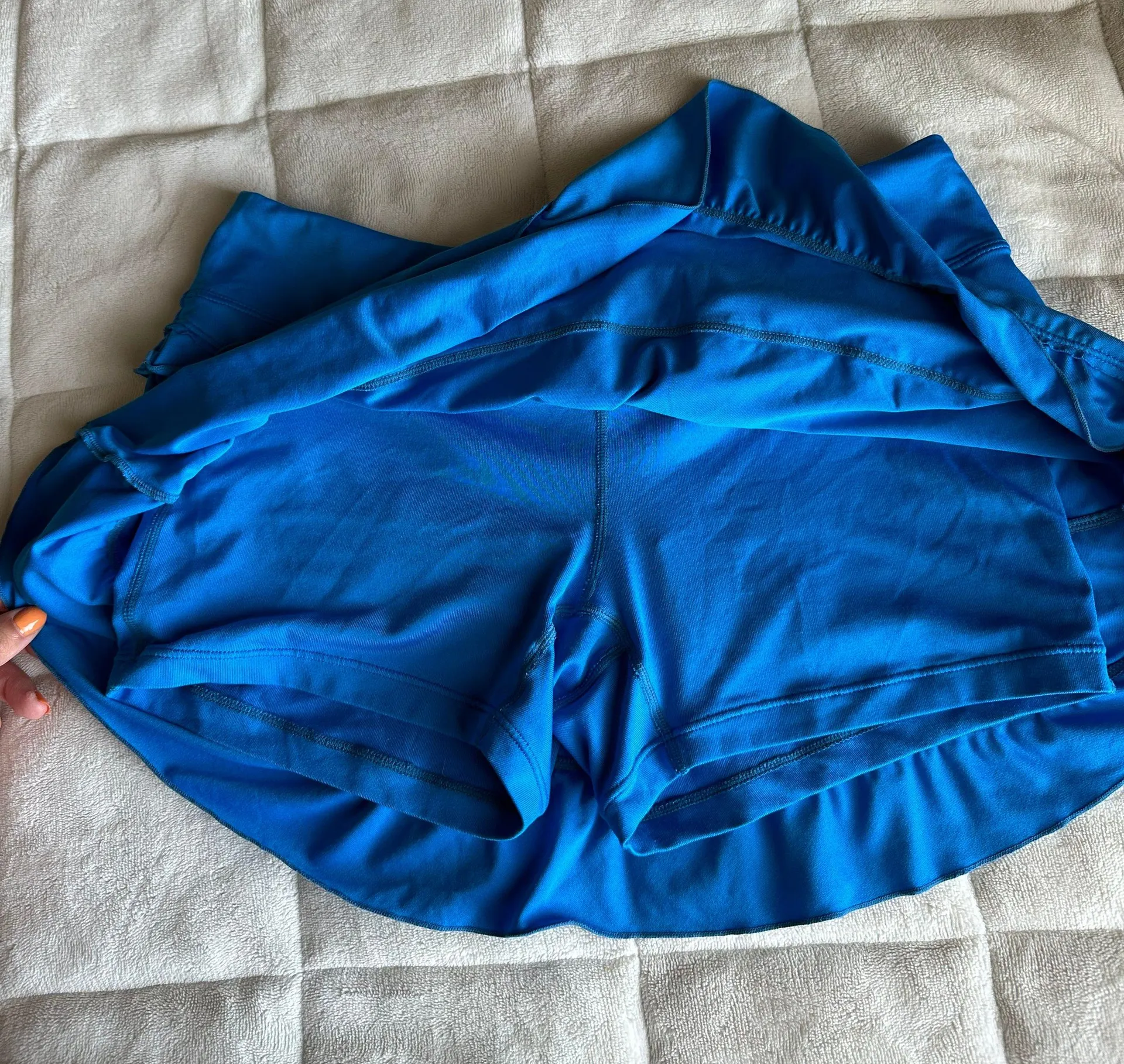 Nike Blue Tennis Skirt - Image 3