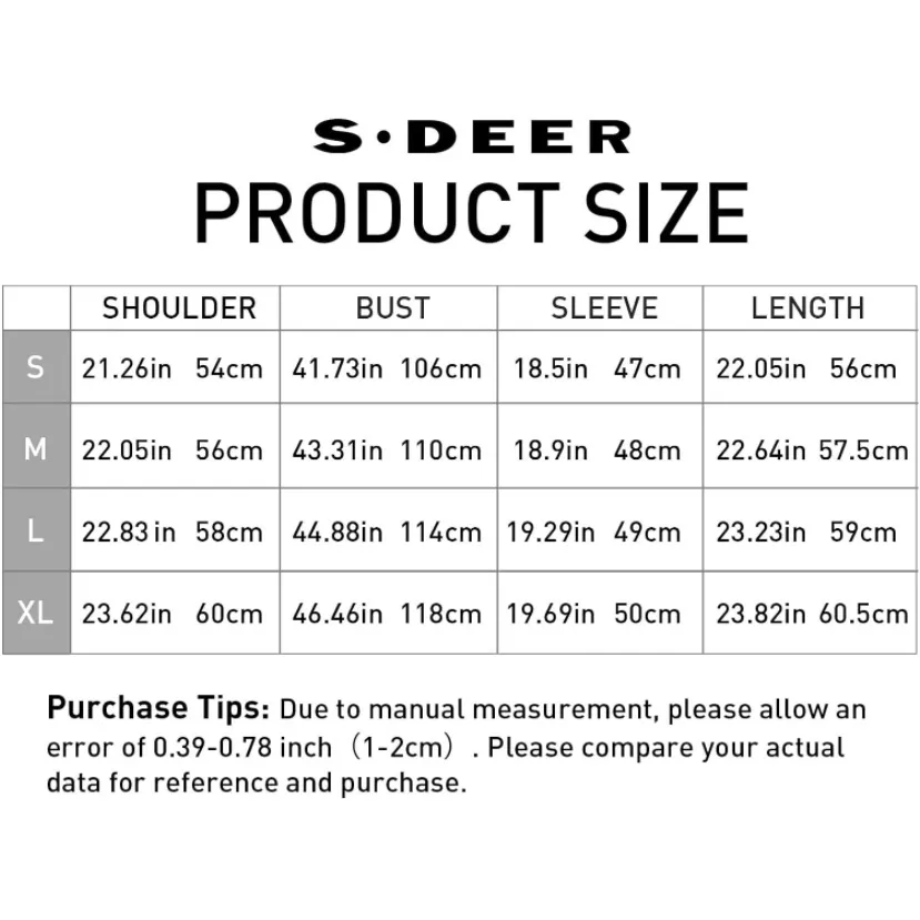 S DEER Women's Turtleneck Long Sleeve Sweater Knit Pullover Cropped Casual white - Image 4