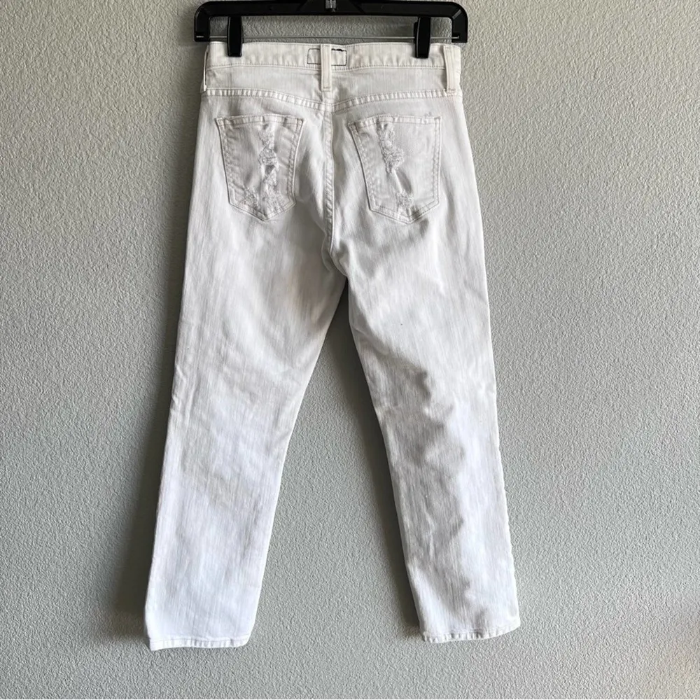 Current/Elliott The Highwaist Straight Super Salty Repair - Image 9